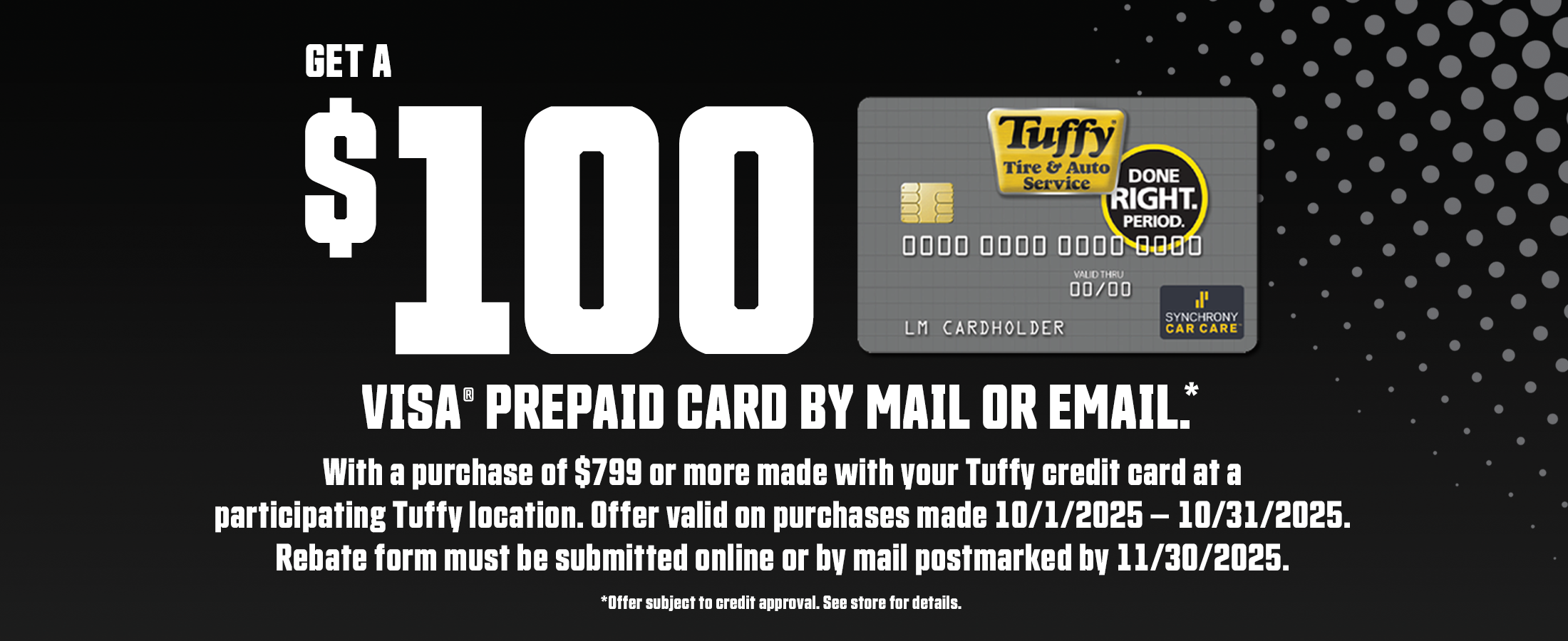 Tuffy September Promo